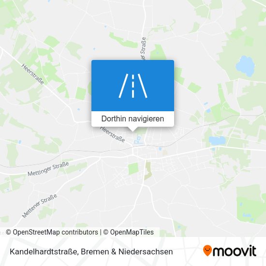 Kandelhardtstraße Karte