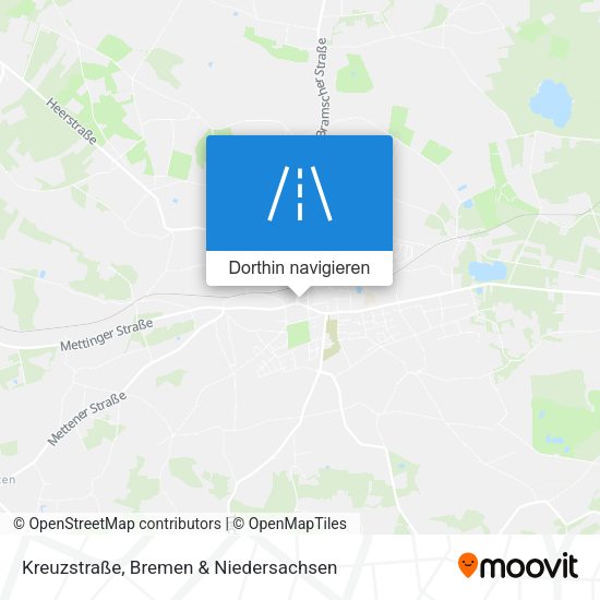 Kreuzstraße Karte