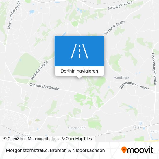 Morgensternstraße Karte