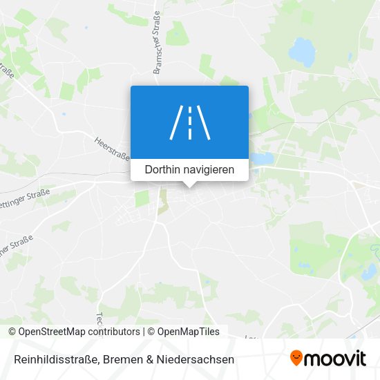 Reinhildisstraße Karte