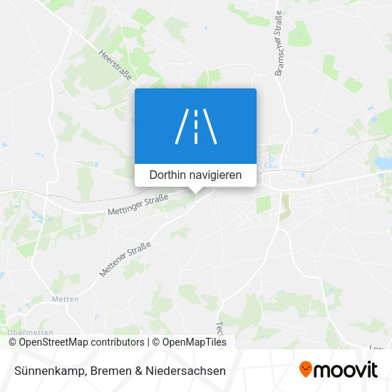 Sünnenkamp Karte