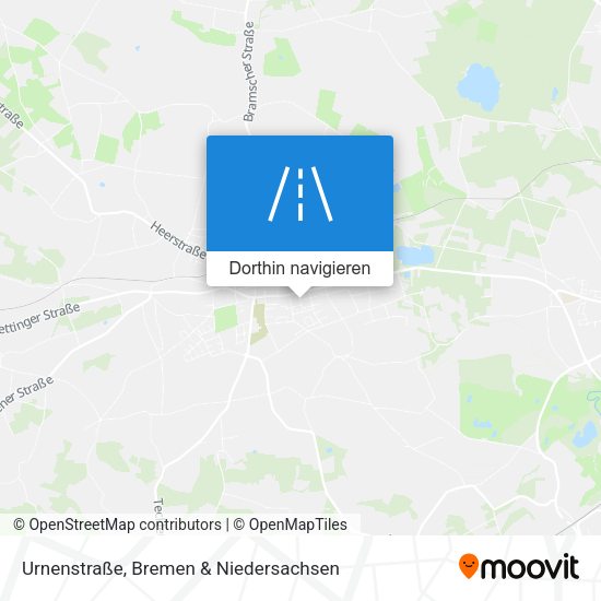 Urnenstraße Karte