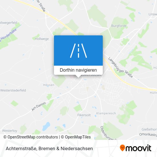 Achternstraße Karte