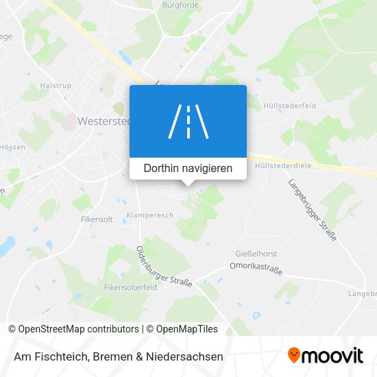 Am Fischteich Karte