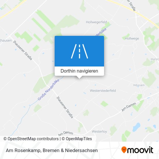 Am Rosenkamp Karte