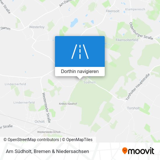Am Südholt Karte