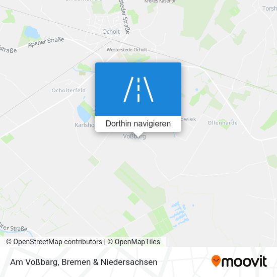 Am Voßbarg Karte