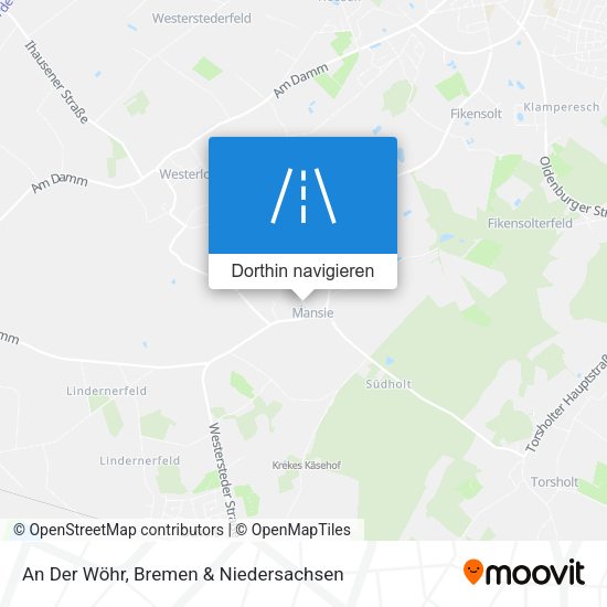 An Der Wöhr Karte
