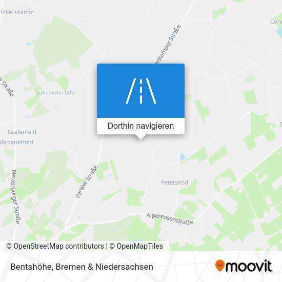 Bentshöhe Karte