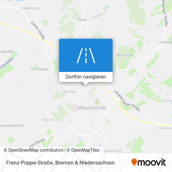 Franz-Poppe-Straße Karte