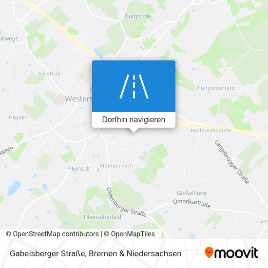 Gabelsberger Straße Karte