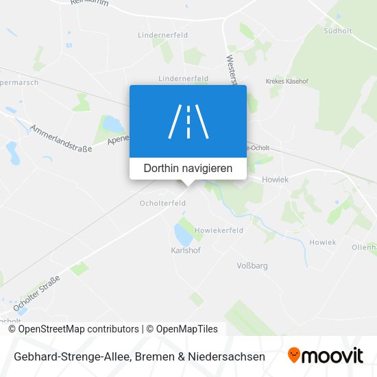 Gebhard-Strenge-Allee Karte