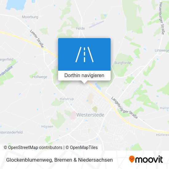Glockenblumenweg Karte