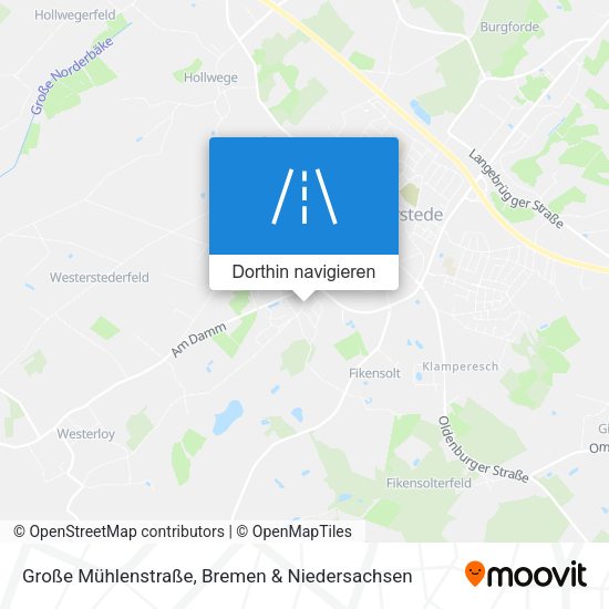 Große Mühlenstraße Karte