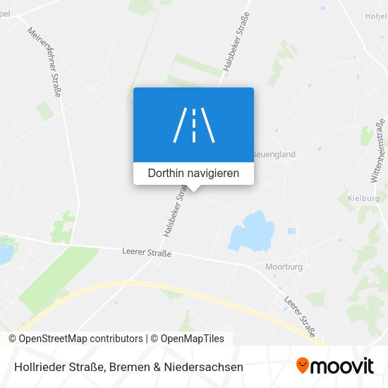 Hollrieder Straße Karte