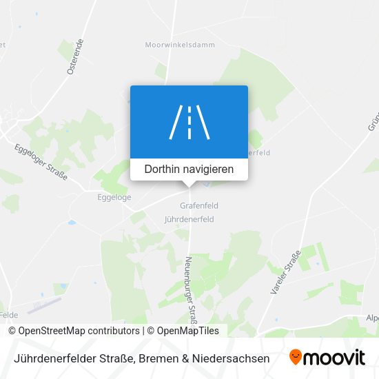 Jührdenerfelder Straße Karte