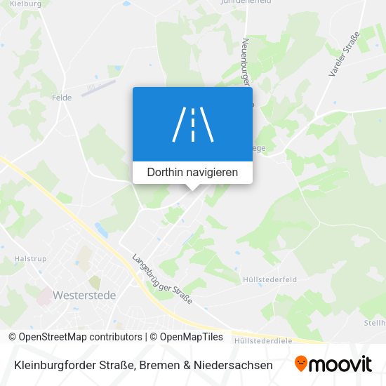Kleinburgforder Straße Karte