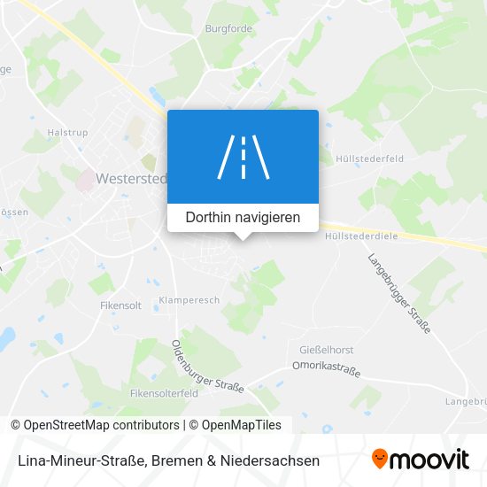 Lina-Mineur-Straße Karte