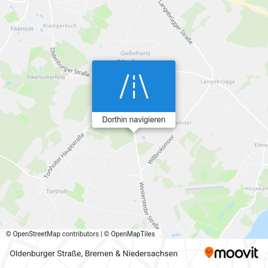 Oldenburger Straße Karte
