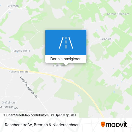 Raschenstraße Karte