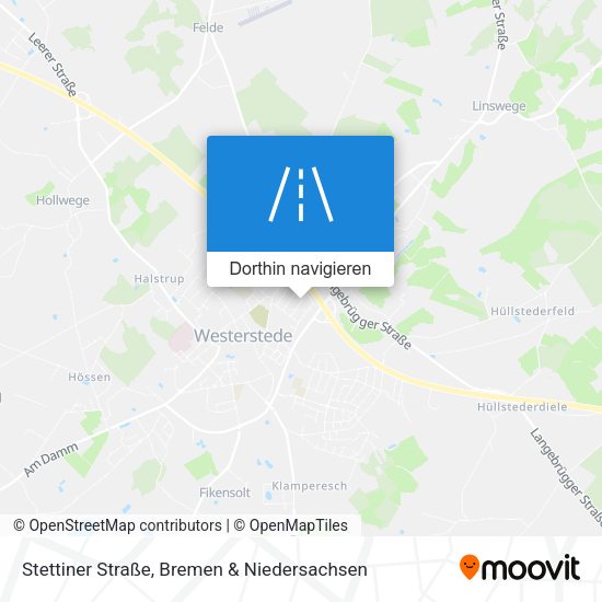 Stettiner Straße Karte