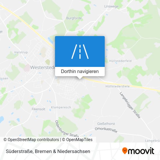 Süderstraße Karte