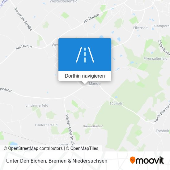 Unter Den Eichen Karte