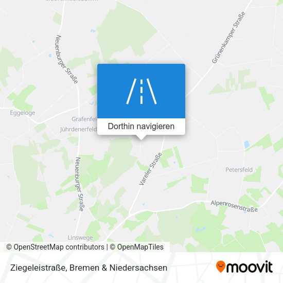 Ziegeleistraße Karte