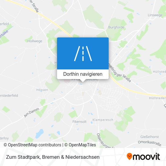 Zum Stadtpark Karte