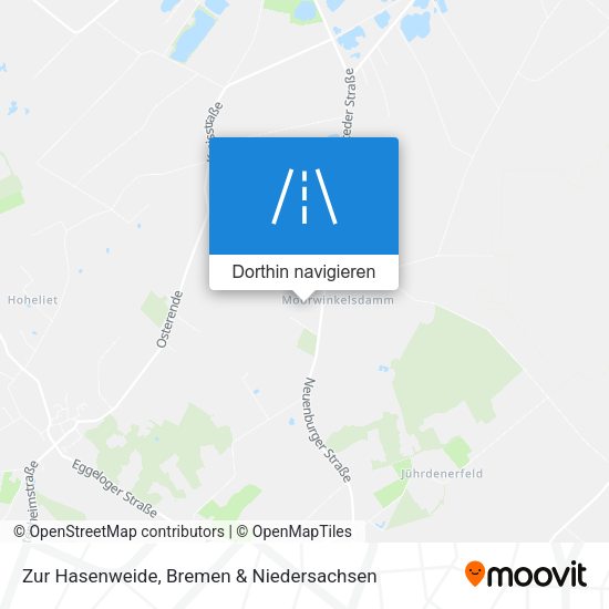Zur Hasenweide Karte