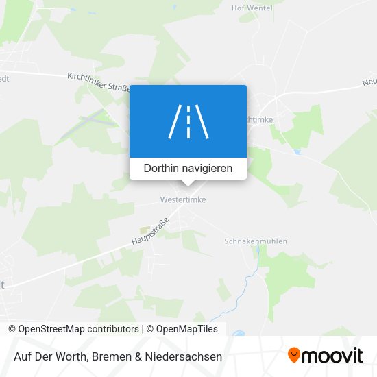 Auf Der Worth Karte