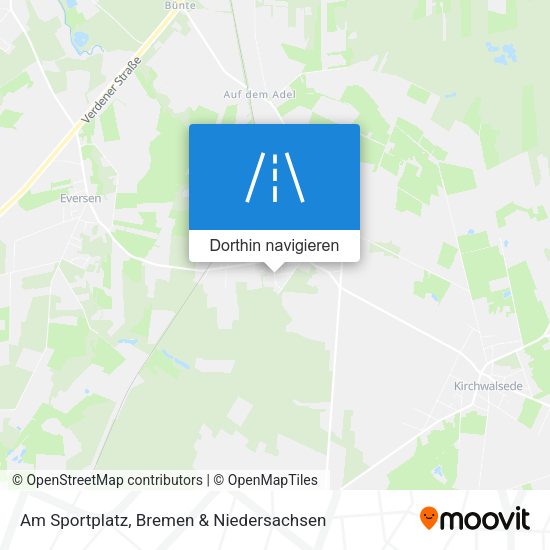 Am Sportplatz Karte
