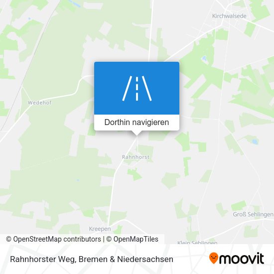 Rahnhorster Weg Karte