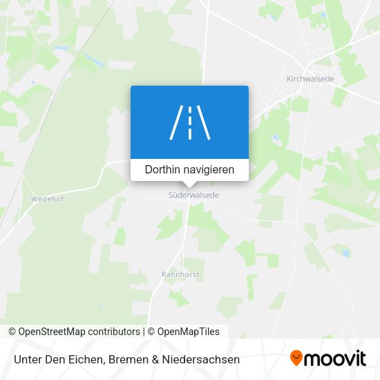 Unter Den Eichen Karte