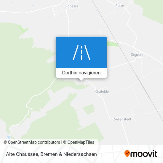 Alte Chaussee Karte