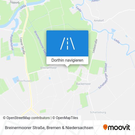 Breinermoorer Straße Karte