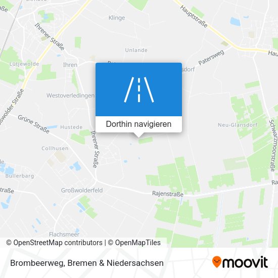 Brombeerweg Karte