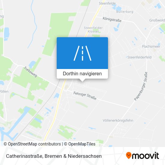 Catherinastraße Karte