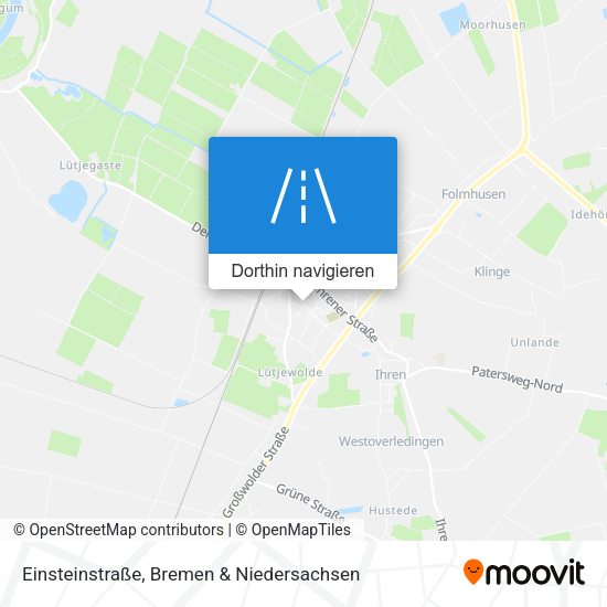 Einsteinstraße Karte