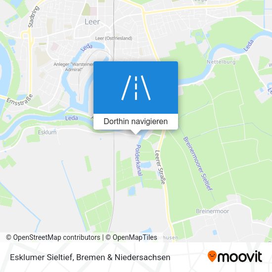 Esklumer Sieltief Karte