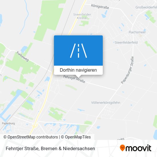 Fehntjer Straße Karte