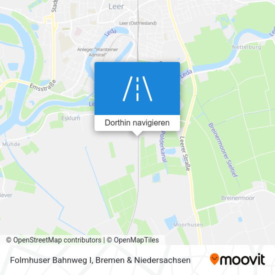 Folmhuser Bahnweg I Karte