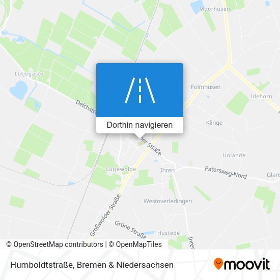 Humboldtstraße Karte