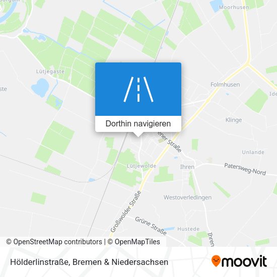 Hölderlinstraße Karte