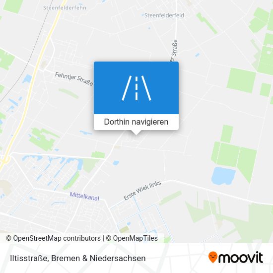 Iltisstraße Karte