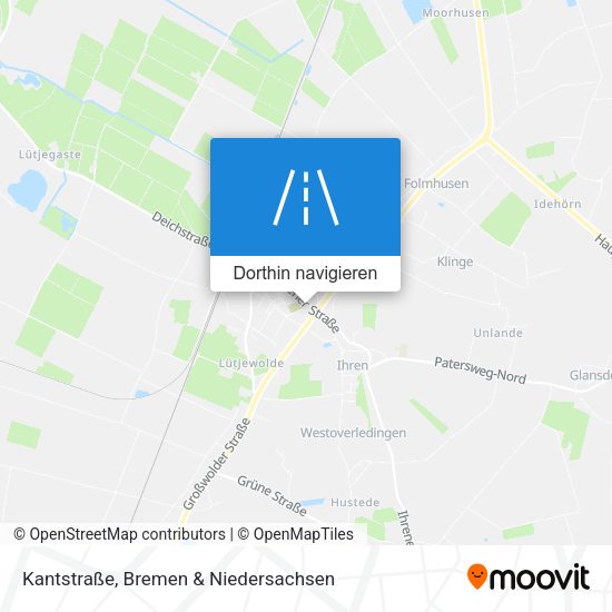 Kantstraße Karte