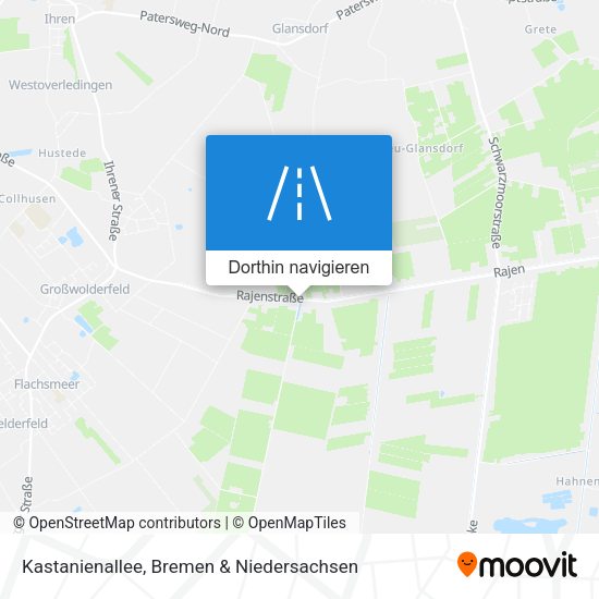 Kastanienallee Karte