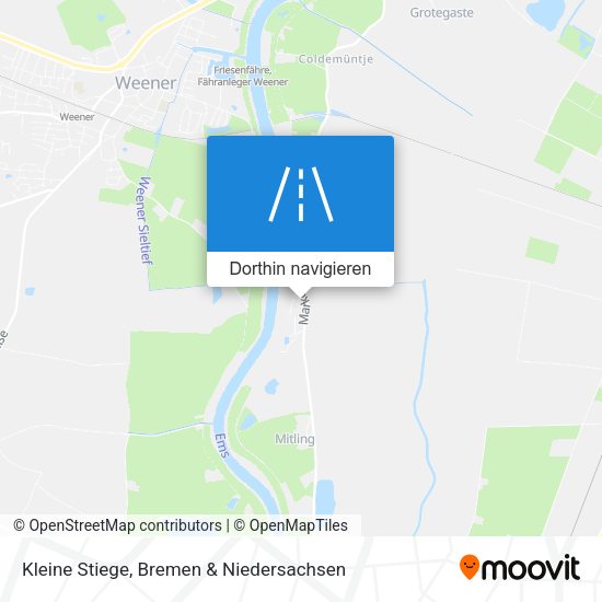 Kleine Stiege Karte