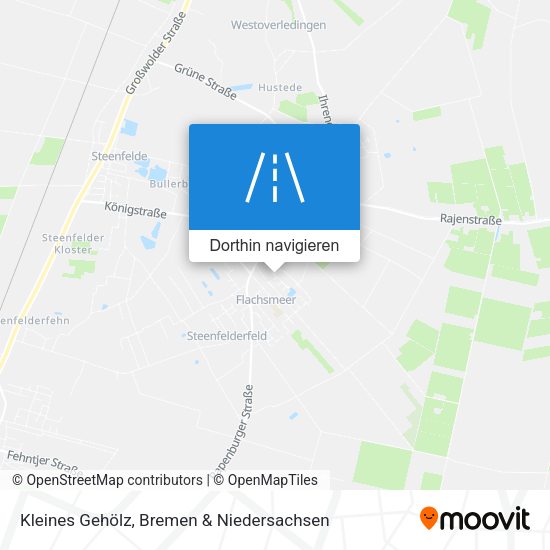 Kleines Gehölz Karte