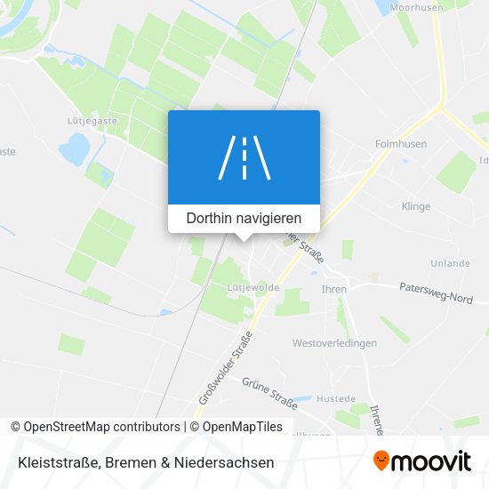 Kleiststraße Karte